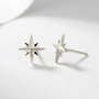 The North Star Studs | Sterling Silver
