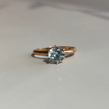  Aquamarine Solitaire