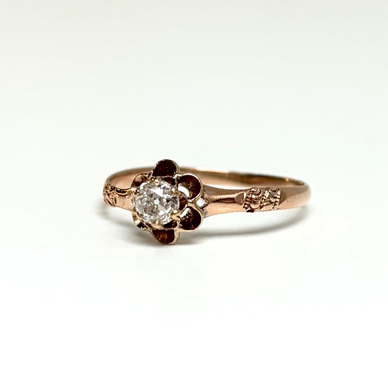 .32 ct Old Mine Cut Buttercup Solitaire