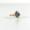 1910 Blue Sapphire Ring