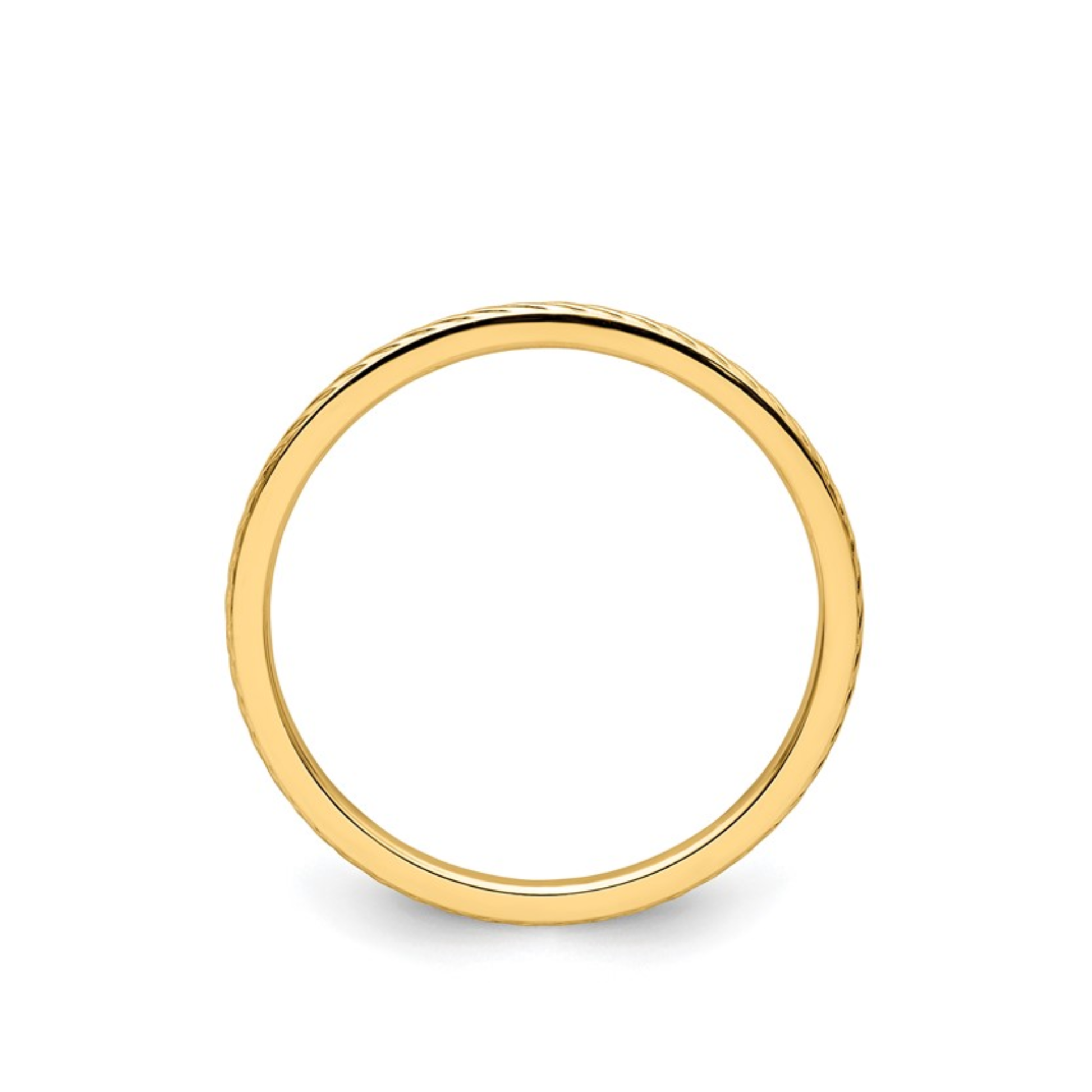 The Twisted Stacking Ring | 1.2mm