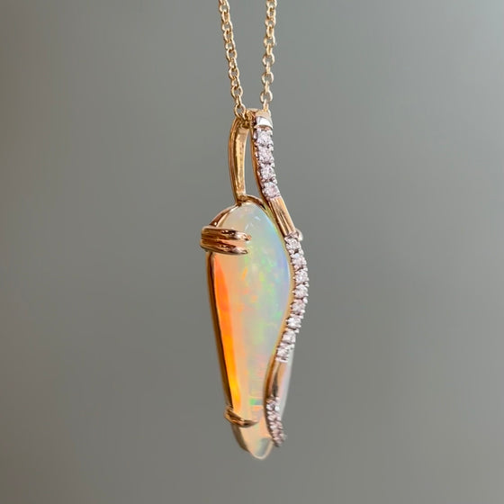 Ethiopian Opal Pendant