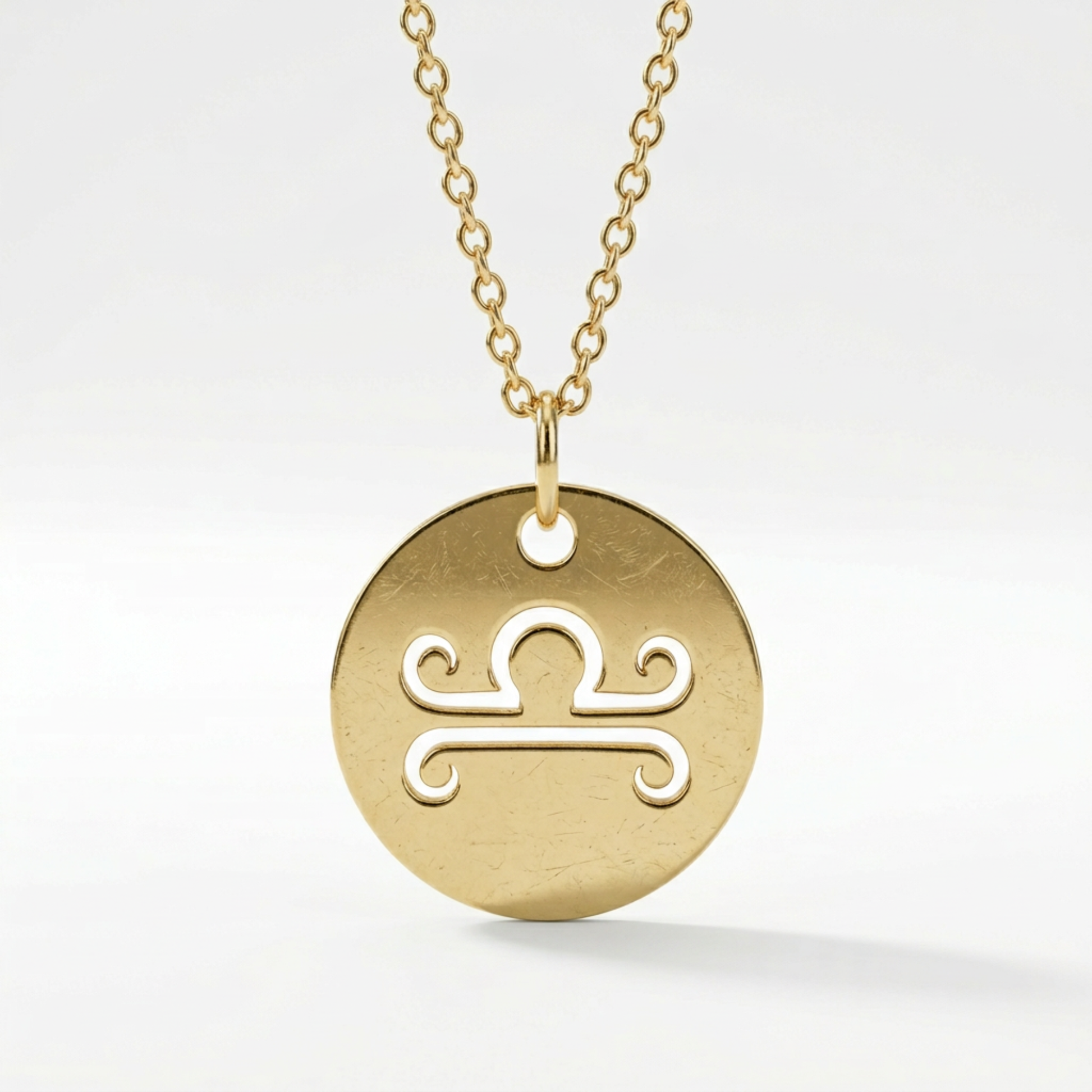 The Zodiac Necklace | Libra | 14K Gold