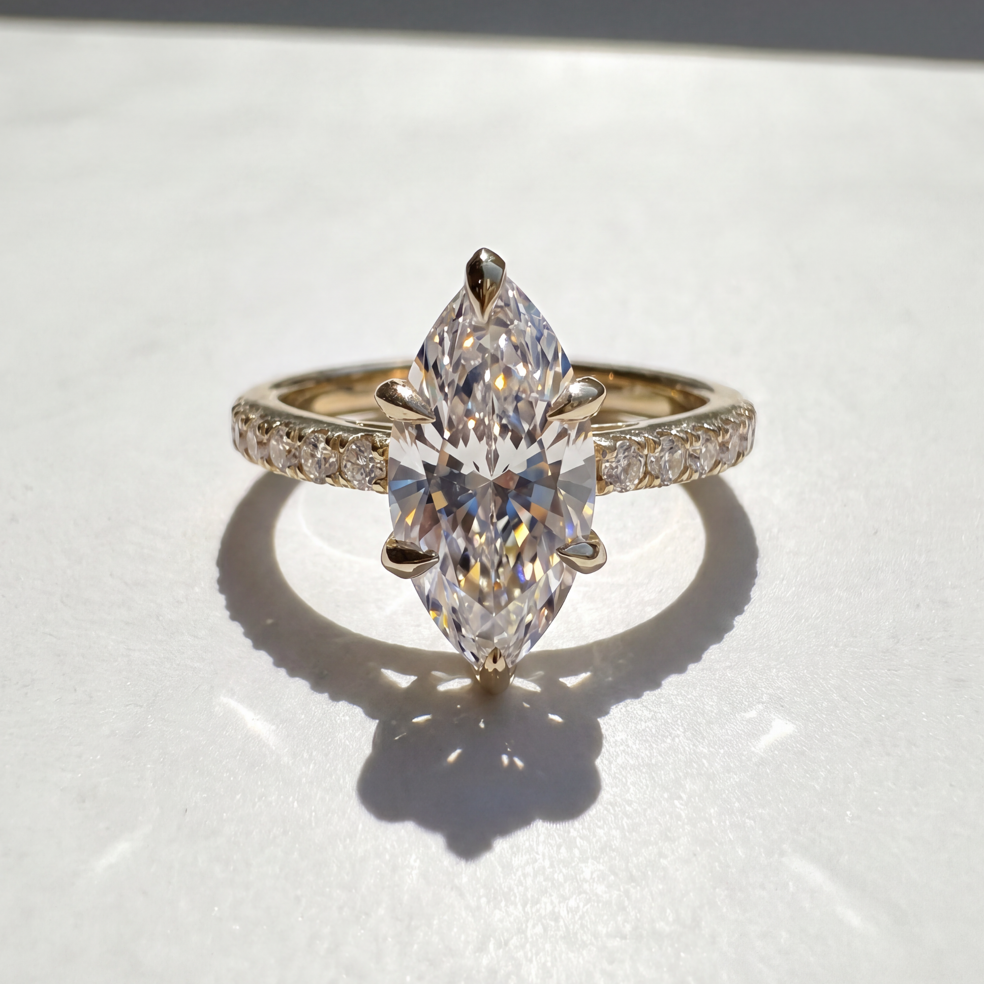 The Marquee II Engagement Ring
