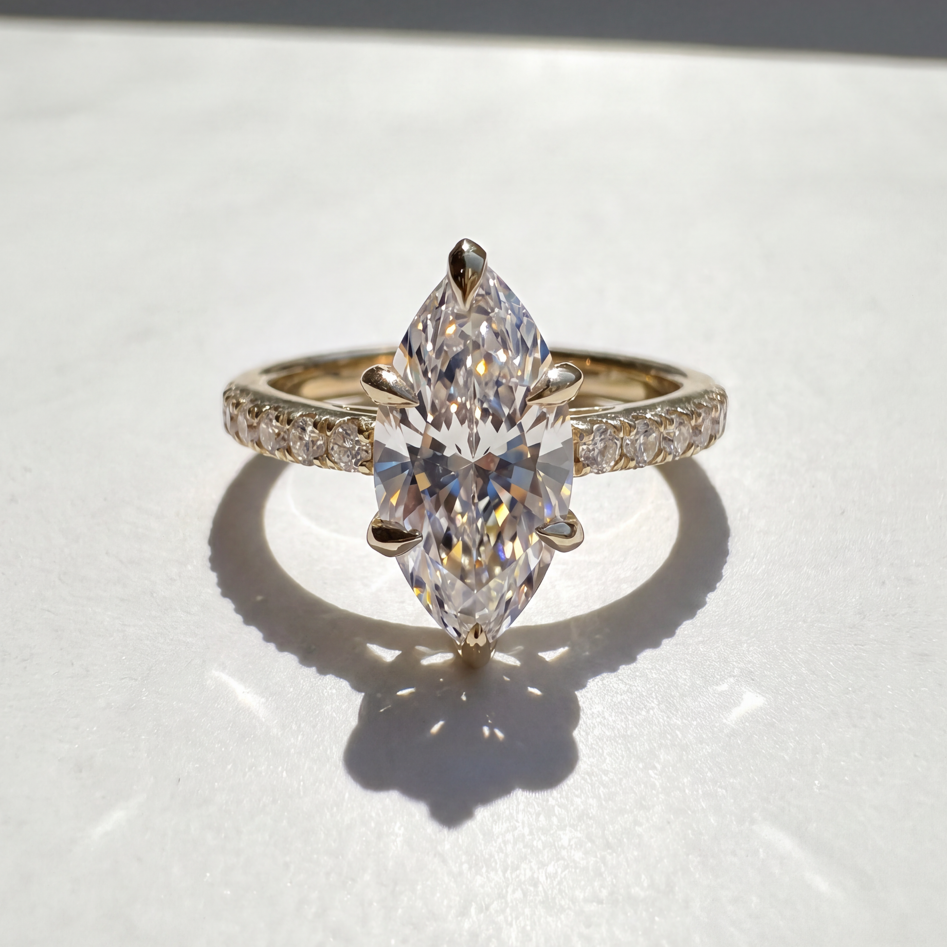 The Marquee II Engagement Ring