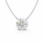 The Certified Sol Necklace | 3 CT | Lab-Grown Diamond