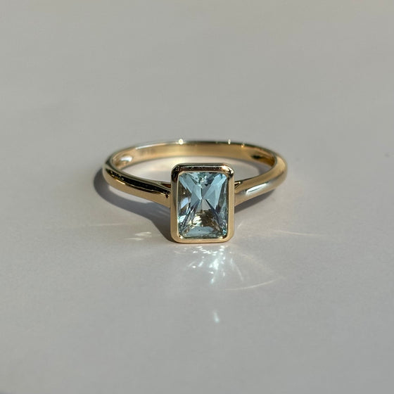 Aquamarine Ring