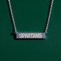 Spartan Bar Necklace | Sterling Silver