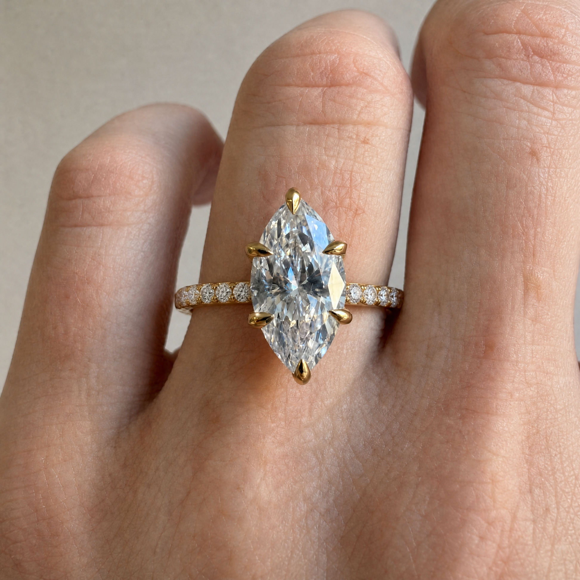 The Marquee II Engagement Ring