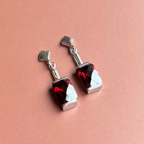 Garnet Earrings
