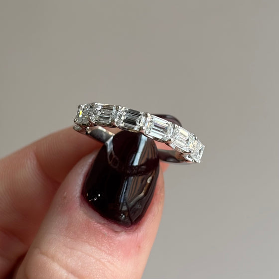 Diamond Baguette Band