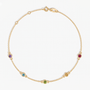The Five Station Necklace | Cable Chain