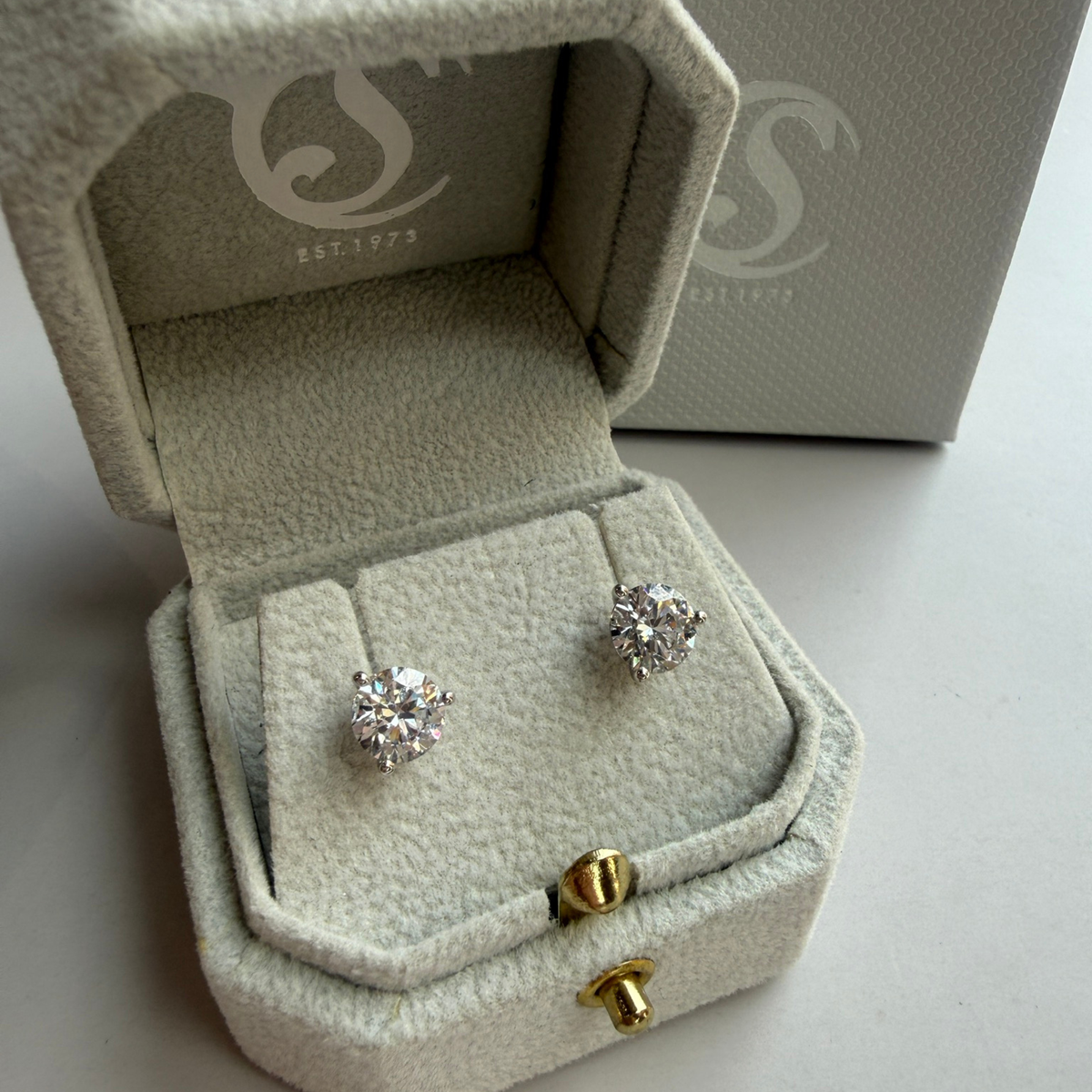 The Martini Stud | 2.00 CTW | Lab-Grown Diamond