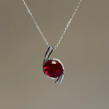  Round Ruby Pendant