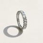 2.2 CTW Baguette Eternity Band | 14K White Gold