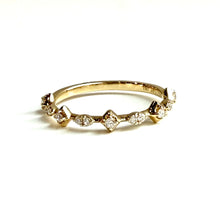  Diamond Stackable Band .14 ct, 14k Yellow