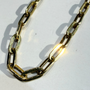 Medium Paperclip Chain | 10K Yellow Gold