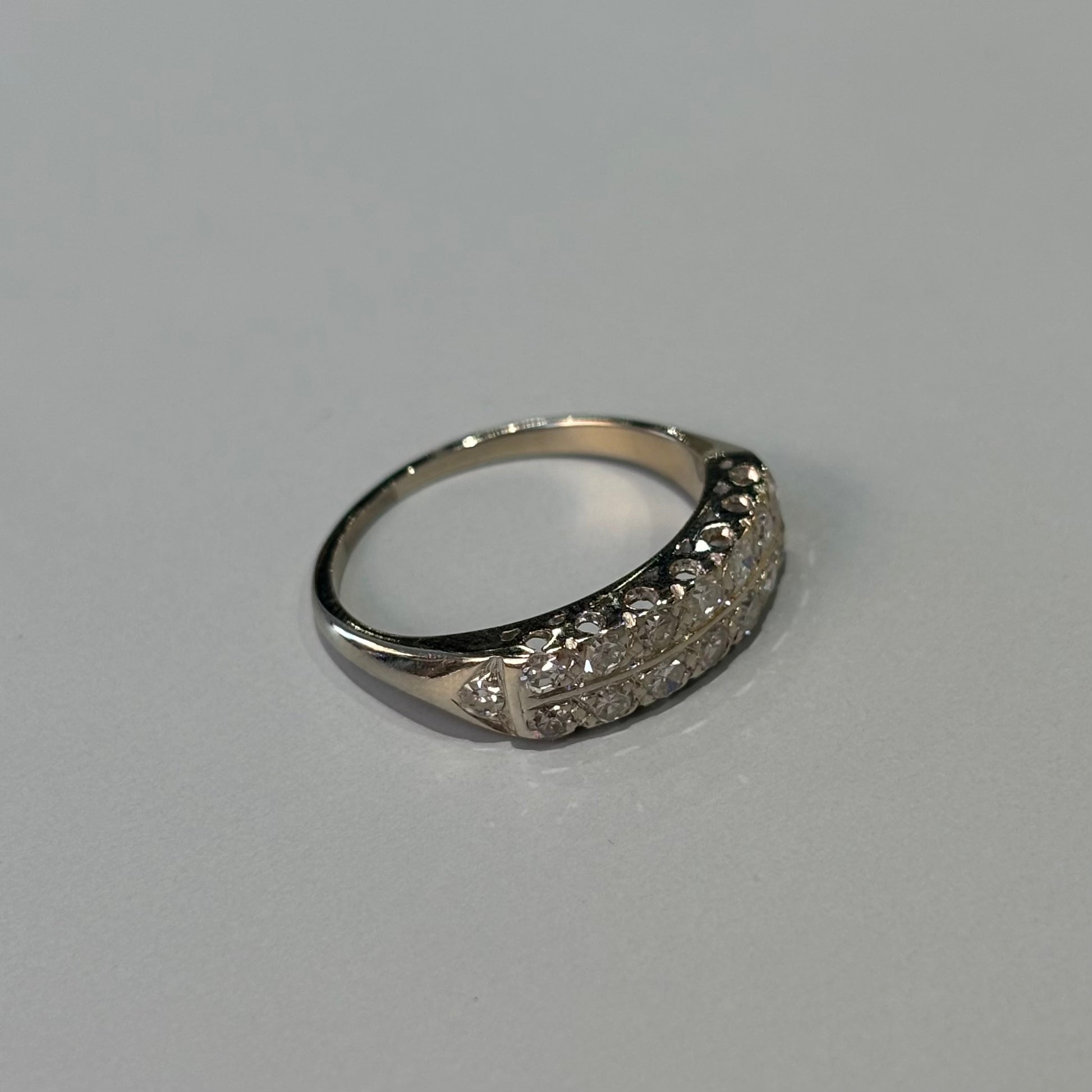 0.50 CTW Single Cut Diamond Band | Vintage
