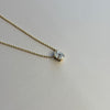 .50 Oval Diamond Necklace
