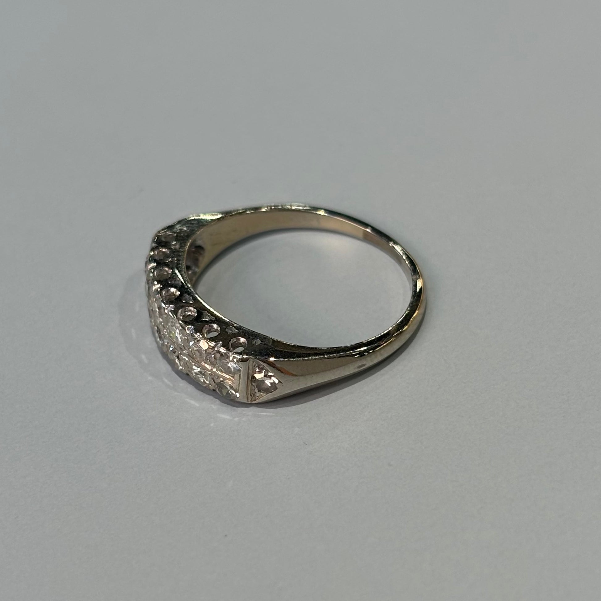 0.50 CTW Single Cut Diamond Band | Vintage