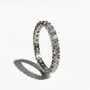 1.18 CTW Round Eternity Band | 14K White Gold