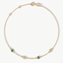 The Four Station Bracelet | Cable Chain
