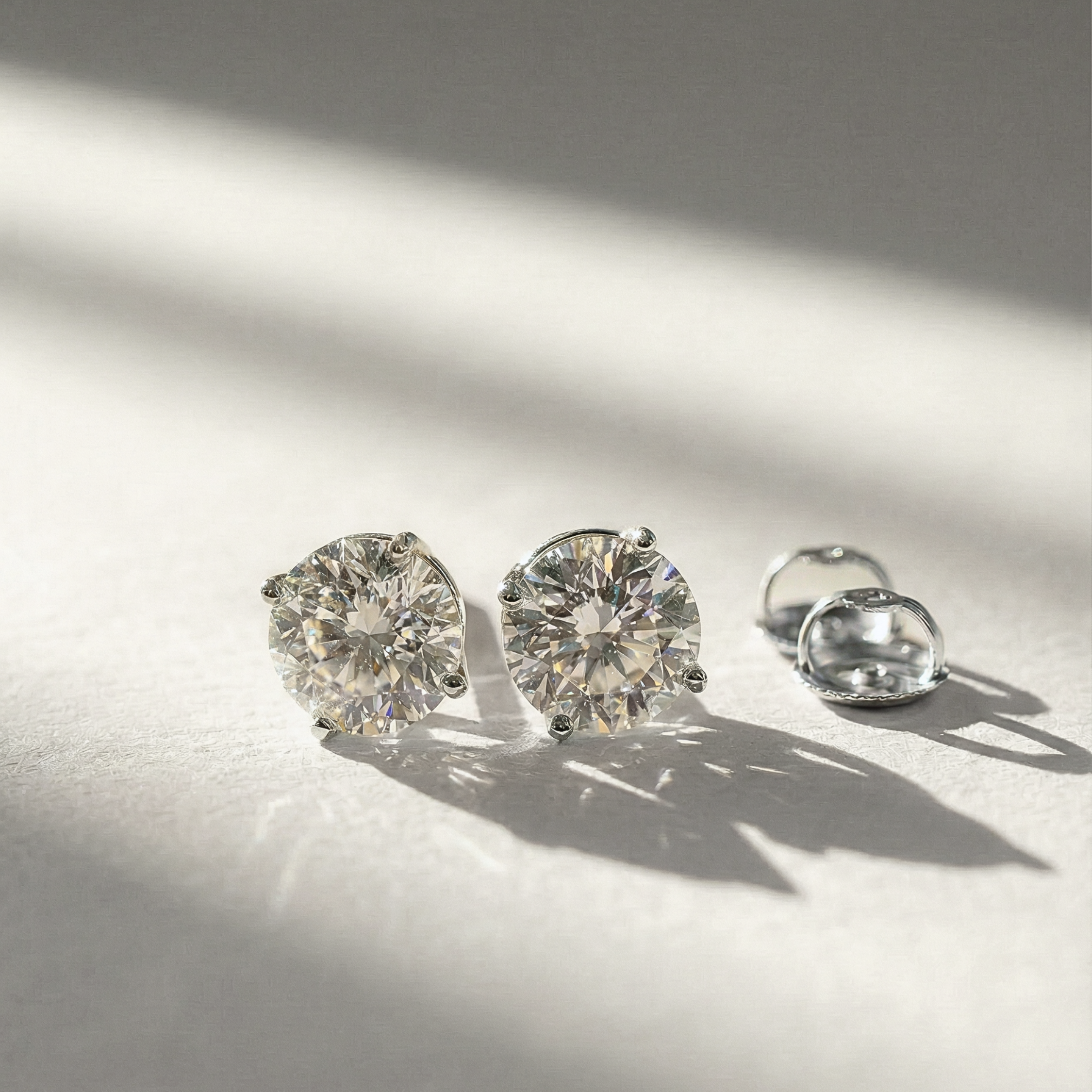 The Certified Stud | 2 CTW | Lab-Grown Diamond | 14K Gold
