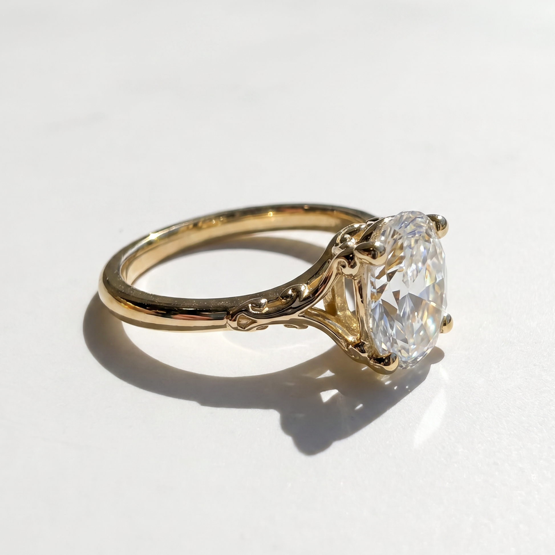 The Side Note Engagement Ring
