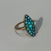 Navette Turquoise Ring