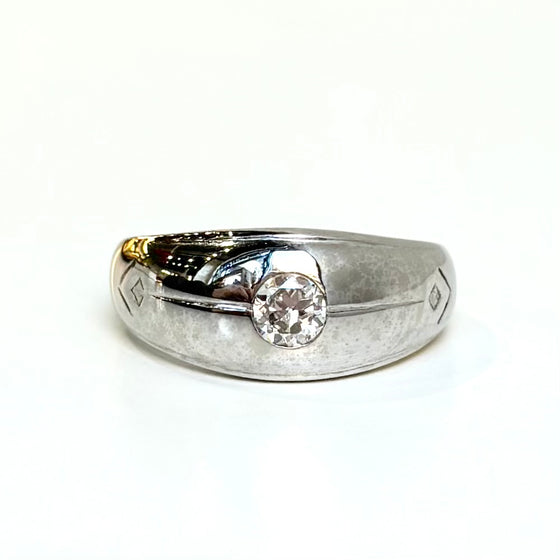 Vintage 6mm Diamond Band .25 ct