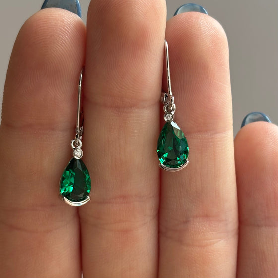 Emerald Earrings