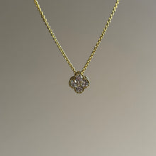  Quatrefoil Diamond Necklace
