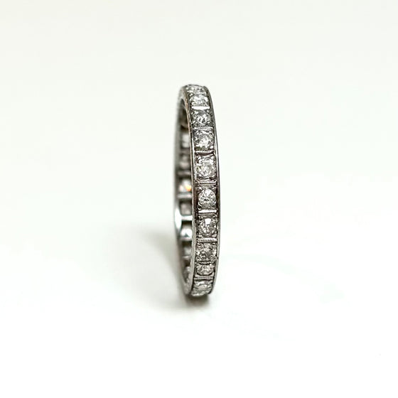 Platinum Diamond Eternity Band