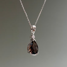  Smokey Quartz Drop Pendant