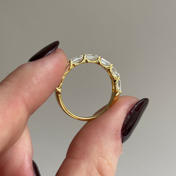 Diamond Baguette Band