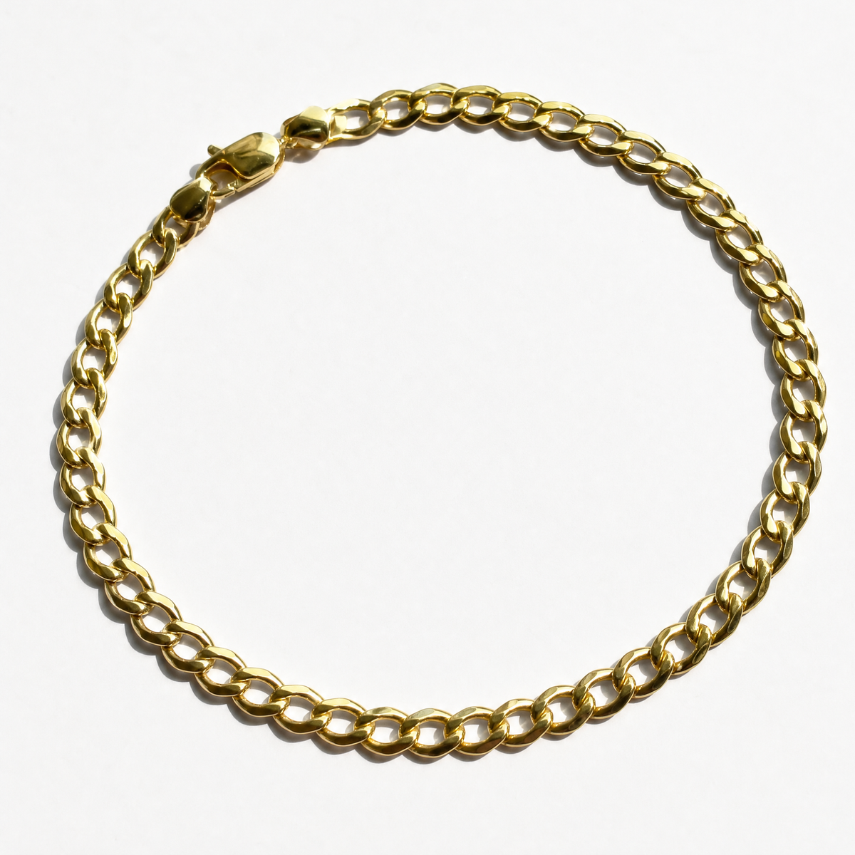 The Curb Link Bracelet | 3.5mm | 10K Yellow Gold – Sundance Jewelers
