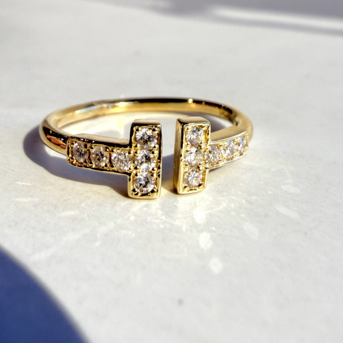 Open Bar Diamond Fashion Ring | Earth-Mined Diamond