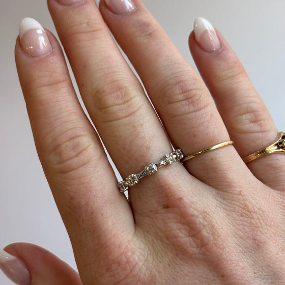 Five Stone Wedding Band