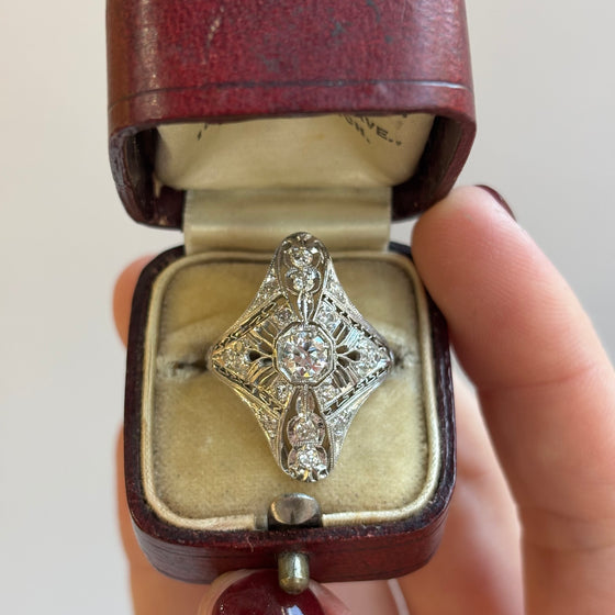 Art Deco Diamond Ring