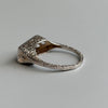 1920 Three Stone Diamond Ring