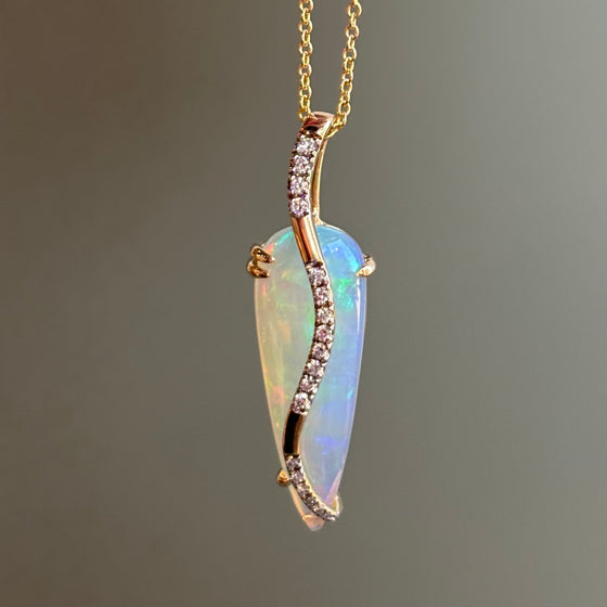 Ethiopian Opal Pendant