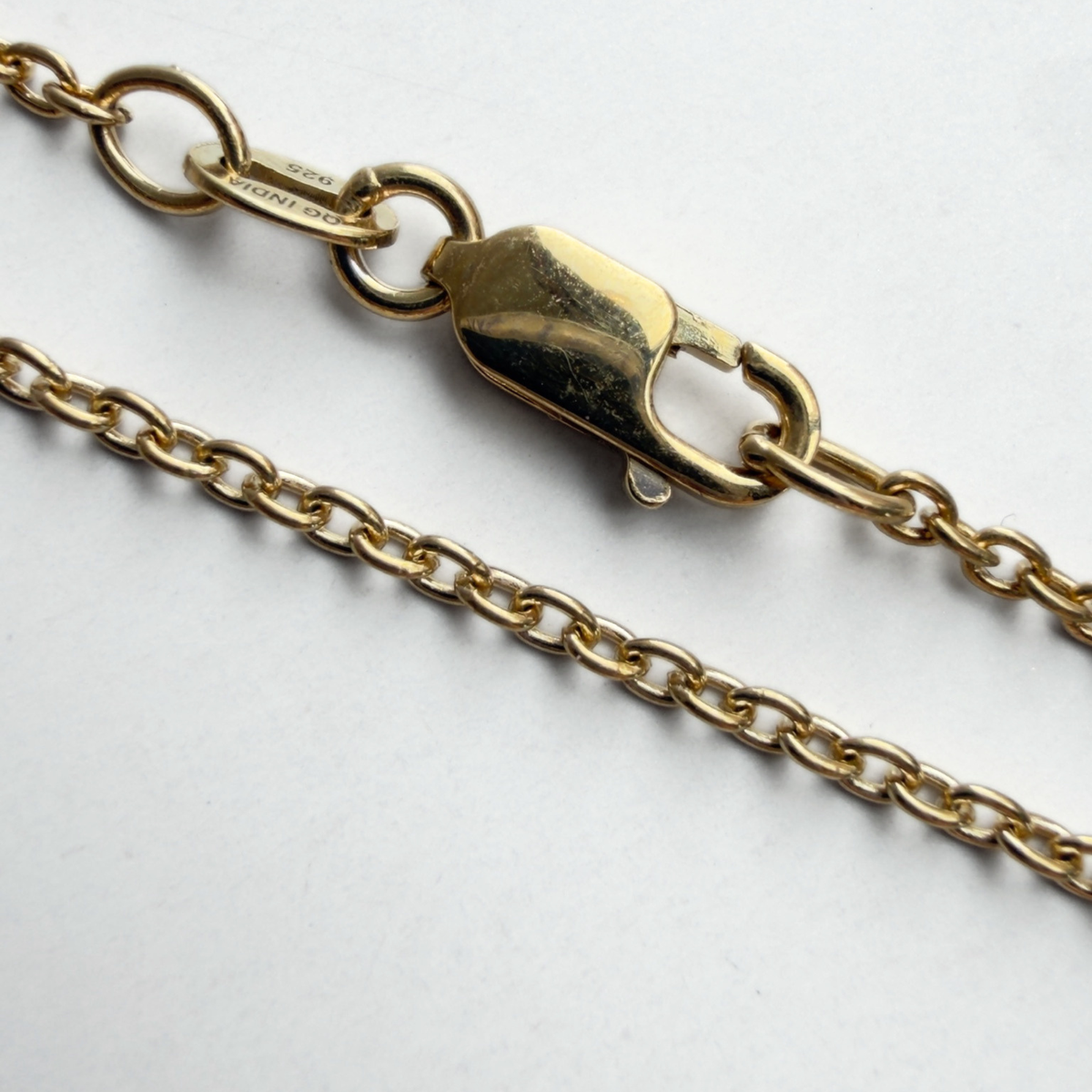 Spartan Bar Necklace | Gold Plated Sterling Silver