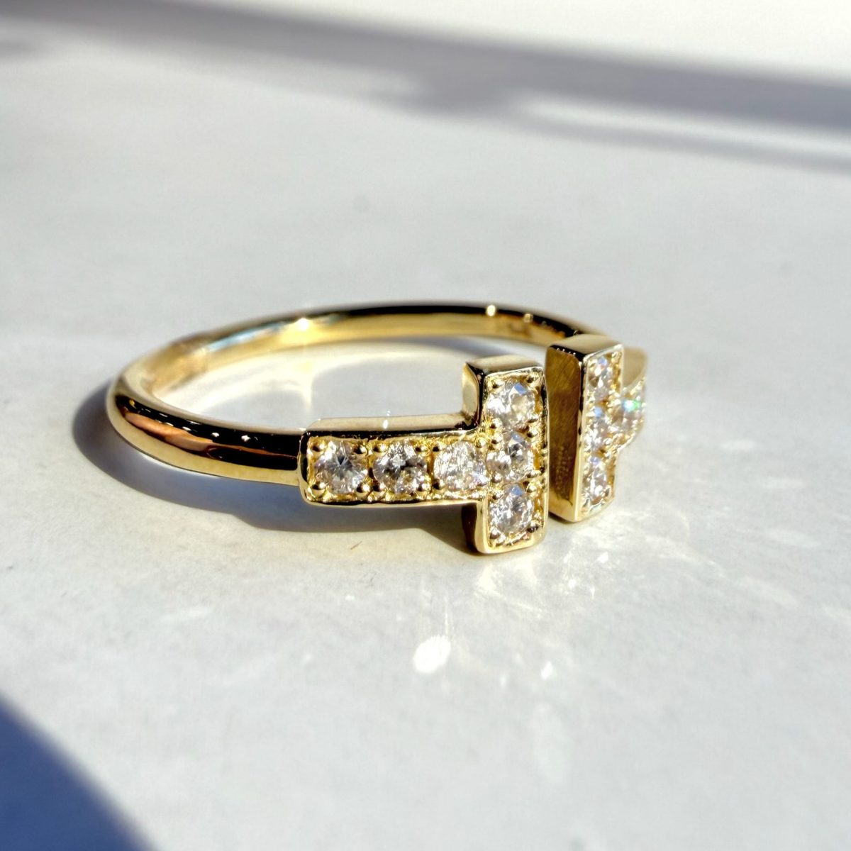 Open Bar Diamond Fashion Ring | Earth-Mined Diamond