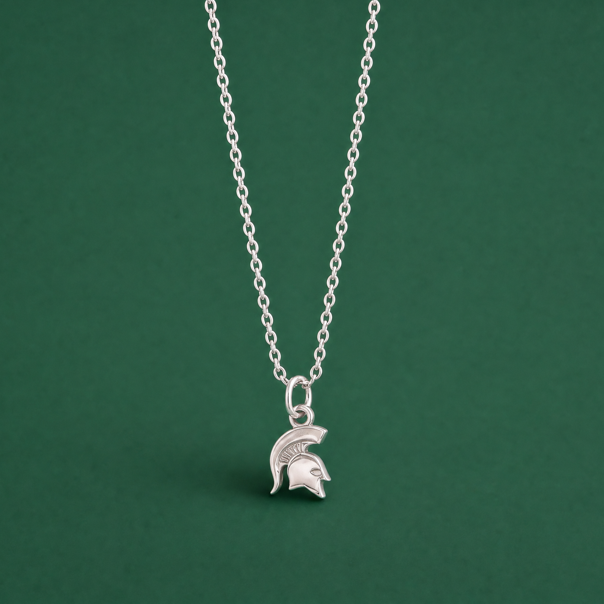 Small Spartan Necklace | Sterling Silver