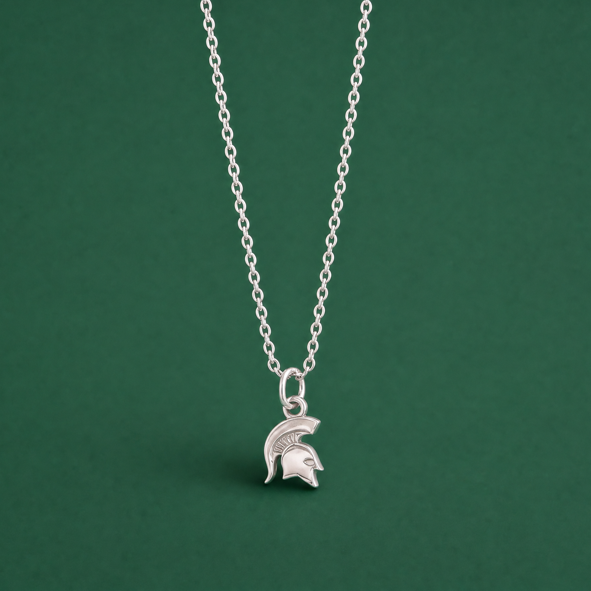Small Spartan Necklace | Sterling Silver