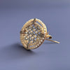 14k Edwardian Diamond and Pearl Pin