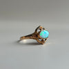 Opal Bezel Ring