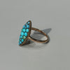 Navette Turquoise Ring