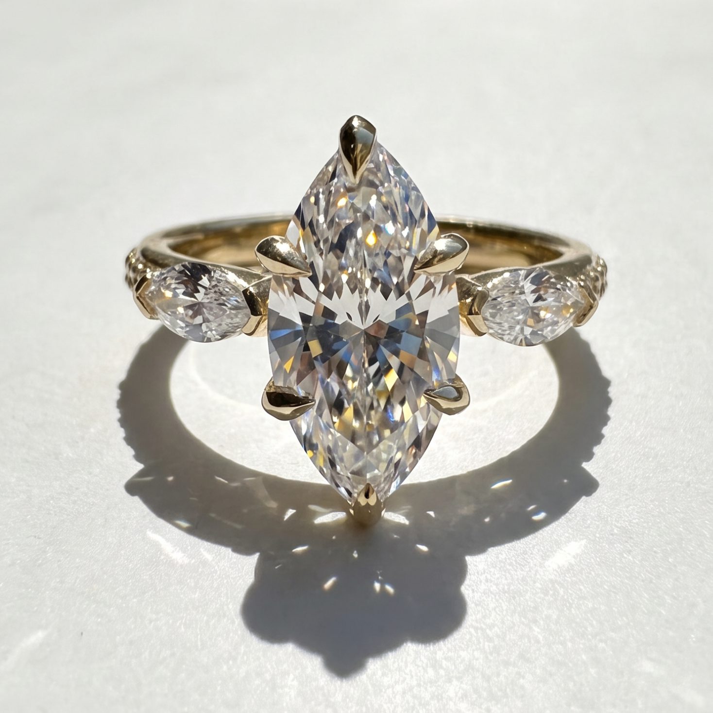 The Marquee IV Engagement Ring
