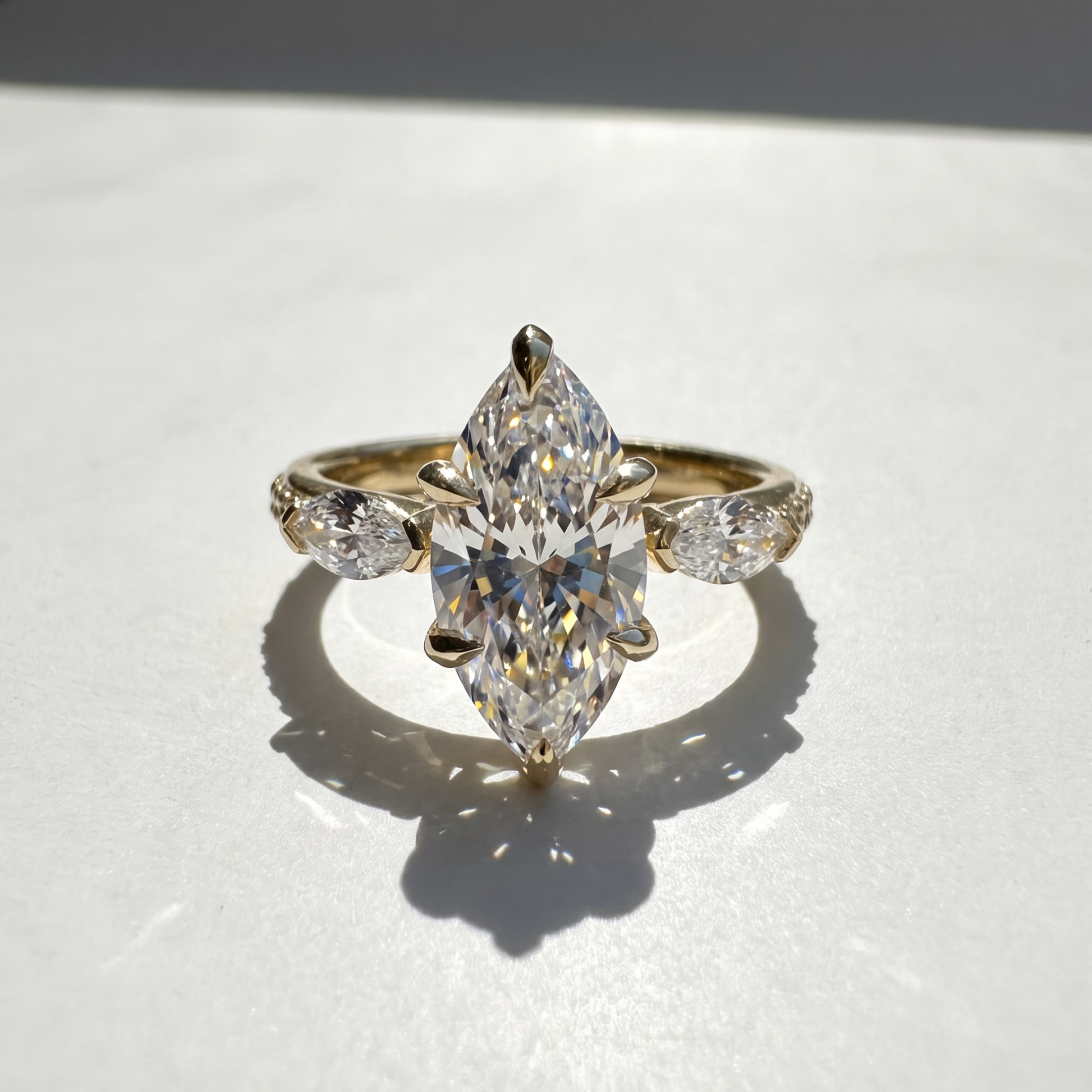 The Marquee IV Engagement Ring